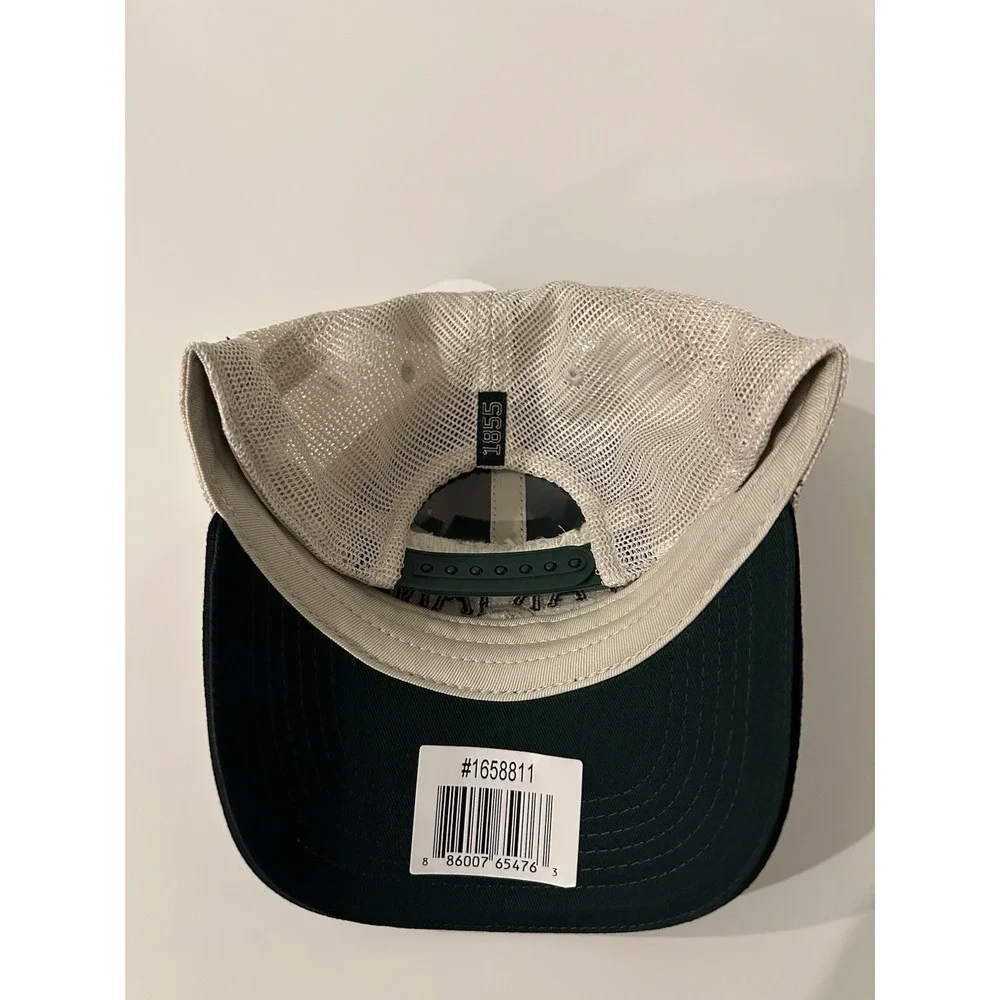 Captivating Michigan State Spartans Mesh Trucker Hat Adjustable Snapback NEW